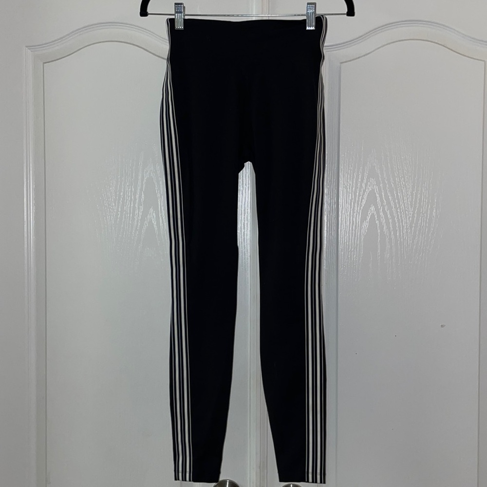 Athleta Tuxedo Stripe High Waist Leggings